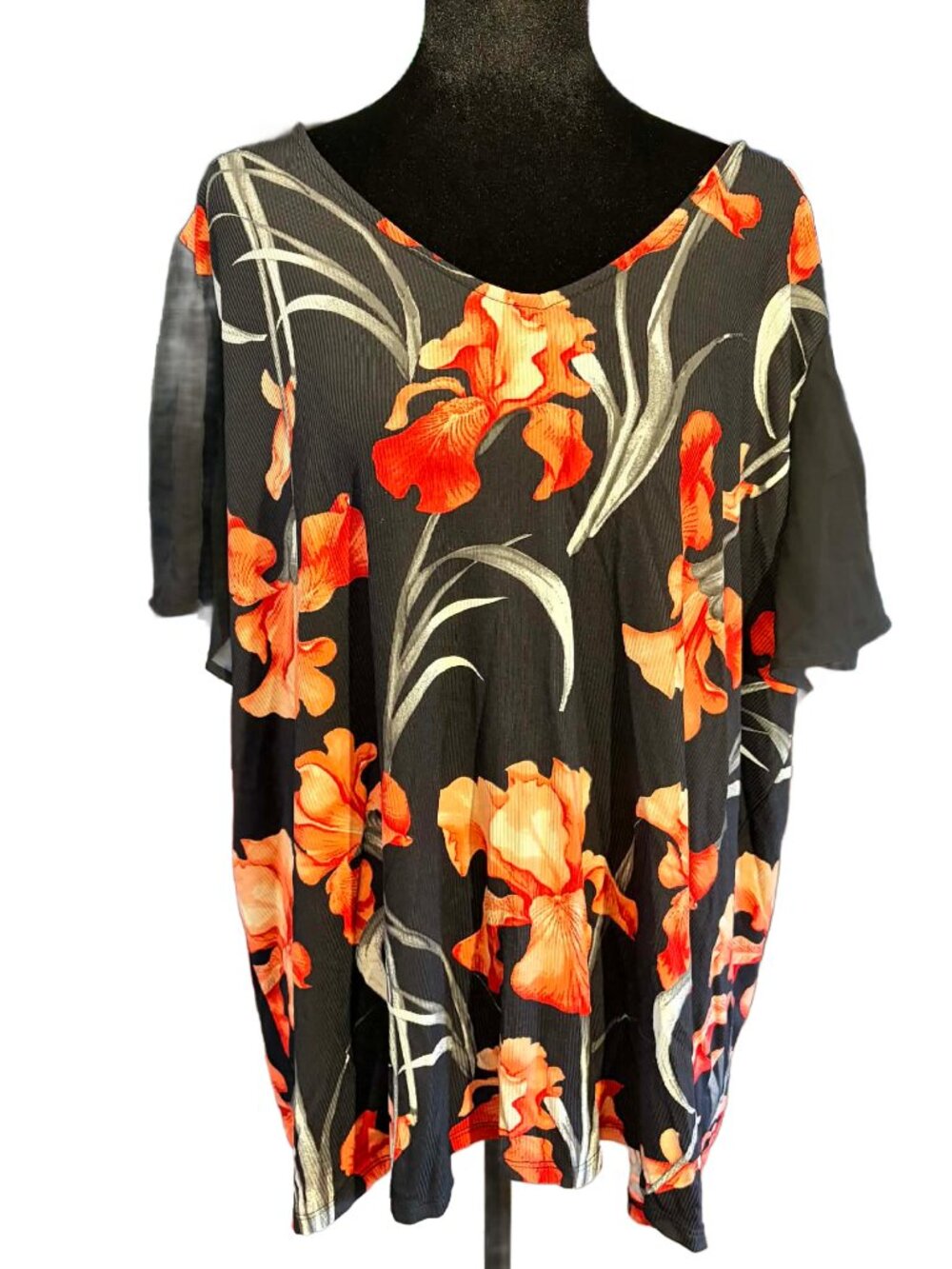 Cato Flutter Sleeve Blouse